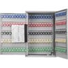 300 Key Adjustable Key Cabinet With Key Lock - Gray - Image 4