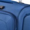 Softside Luggage Expandable 3 Piece Set Suitcase Upright Spinner Softshell Lightweight Luggage Travel Set - Blue - Image 11