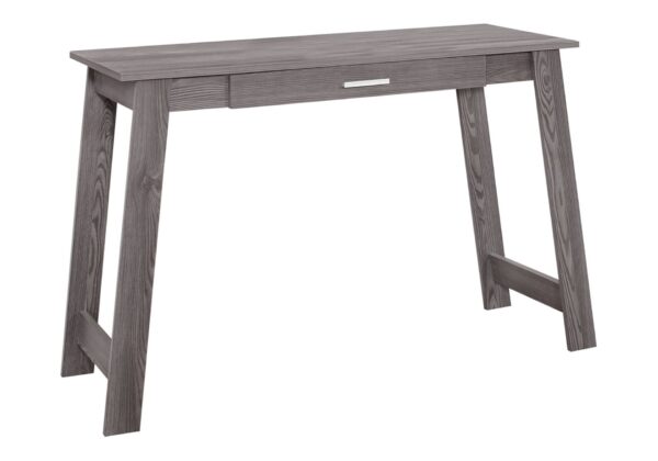 Computer Desk For Home Office, Laptop, Storage Drawers, Modern - Gray