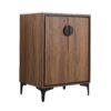 Modern 24'' Bathroom Vanity With Top Sink Storage Cabinet - Brown - Image 7