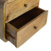 2 Drawer Floating Nightstand - Oak - Image 6