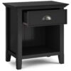 Acadian - Bedside Table - Black - Image 2