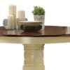 Dylan - Dining Table - Cream / Oak - Image 3
