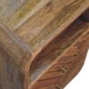 Mini Lille Curved Nightstand - Oak - Image 7