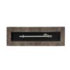 Outdoor 48" Rectangular Iron Propane Fire Pit With 50, 000 Btu - Brown Wood Pattern - Image 14