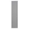 Queen Size Murphy Wall Bed Modern Design With LED Lights - Gray - Image 4
