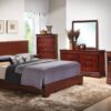 Aaron - Queen Bed - Light Brown - Image 8