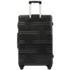 Hardshell Luggage Sets 3 Pieces Spinner Suitcase With Tsa Lock Lightweight 20" 24" 28" - Black - Image 18