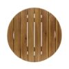 Outdoor Side Table With Weather Resistance - Teak - Image 5