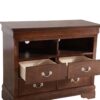 TV Media Chest Traditional Style - Cappuccino - Image 4