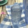 Leading Ware Diamond Cut Acrylic Drinking Glasses (Set of 4), Bpa Free, 19Oz - Blue - Image 7