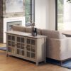 Acadian - Wide Storage Cabinet - Distressed Gray - Image 6