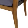 Soho - Transitional Style Outdoor Club Chair (Set of 2) With Cushions - Teak - Image 13