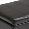 Dover - Storage Ottoman Bench - Tanners Brown - Image 4
