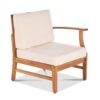 Perla - 3 Seater Sofa And Table Set - Cream - Image 6