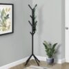 Free Standing Coat Rack 8 Hooks For Entryway - Black - Image 7
