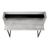 Computer Desk For Home Office, Laptop, Storage Shelves - Gray - Image 4