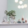 Christmas Ball Ornaments, Glass Decorative Hanging Ball Christmas Tree Ornaments, For Holiday Party Decorations (Set of 6) - White - Image 5