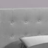 Full Size, Bed Headboard Only, Upholstered, Transitional - Gray - Image 2
