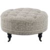 Upendo - Pattern Ottoman With Casters - Multi - Image 2