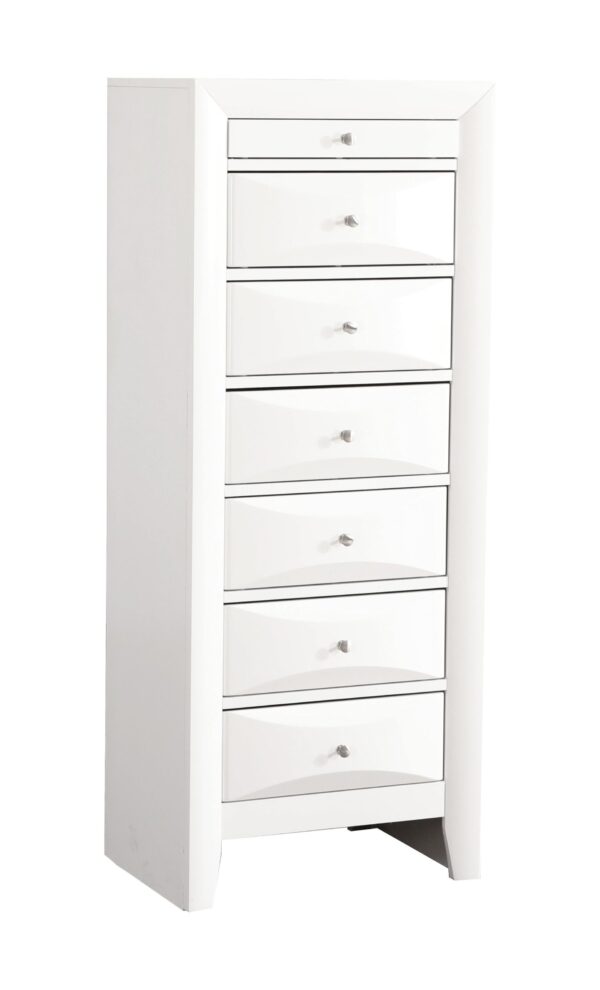 Marilla - 7 Drawer Lingerie Chest - White