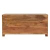 Shutter Shoe Bench, 3 Drawer - Oak - Image 7