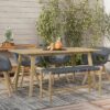 Dahlia - Outdoor Indoor Bench - Gray - Image 9