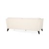 3 Seater Fabric Sofa, With Birch Legs, Study And Living Room - Beige - Image 5