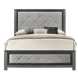Jehoram - Queen Bed - Gray
