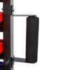 90 Parts Bin Shelving Storage Organizer With Locking Wheels For Shop Garage And Home - Black / Yellow - Image 10