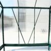 6.3'x6.2'x7' Polycarbonate Greenhouse, Heavy Duty Outdoor Aluminum Walk-In Green House Kit With Rain Gutter, Vent And Door For Backyard Garden - Green - Image 26