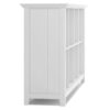 Acadian - 8 Cube Storage Sofa Table - White - Image 2
