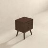 Caroline - Night Stand 2 Drawer - Dark Brown - Image 3