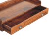 Floating Circle Bedside Table - Chestnut - Image 2