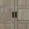 Burlington - Low Storage Cabinet - Distressed Gray - Image 4