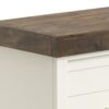 Washington - Fireplace With Mantel - Jasmine Whitewash / Barnwood - Image 3