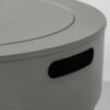 23" Propane Gas Fire Pit Bowl, 40000 Btu Round Steel Fire Pit For Outside Patio Deck Garden Backyard - Gray - Image 7