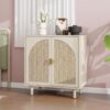 2 Door Cabinet, For Bedroom - Natural - Image 4