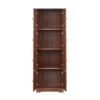 Tall Storage Cabinet With 8 Doors And 4 Shelves, Wall Storage Cabinet For Living Room, Kitchen, Office, Bedroom, Bathroom - Walnut - Image 10
