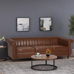 3 Seater Sofa - Light Brown
