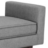 Scott - Small Ottoman Bench - Pewter Gray - Image 6