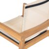 Belfast - Dining Chair (Set of 2) With Frame And Textile For Outdoor Use - Teak / Beige - Image 15