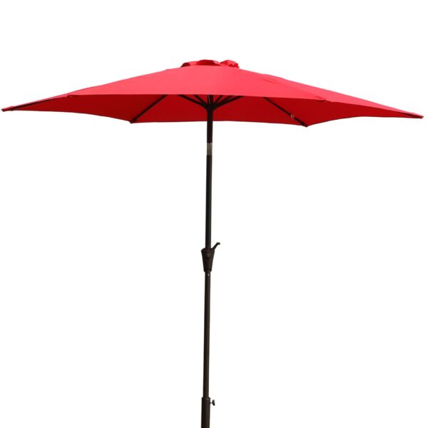 9' Pole Umbrella With Carry Bag - Red