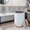 Towel Warmers, Luxury Bucket Towel Warmers, Large Towel Warmers For The Bathroom, Fits Up To 2 Oversized Towels - White - Image 6