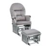Madison - Glider And Ottoman - Gray - Image 3
