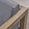 Brava - Modern Club Chair With Water Resistant Cushions - Gray - Image 7