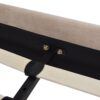 Aspen - King Vertical Tufted Headboard Platform Bed Set - Mink Beige - Image 7
