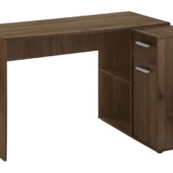 Computer Desk, Home Office, Corner, Storage Drawers, L Shape, Laptop, Contemporary & Modern - Walnut