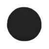 Fuji - Oversized Round Storage Ottoman - Ebony Black - Image 3