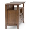 Redmond - Tall TV Media Stand - Rustic Natural Aged Brown - Image 3
